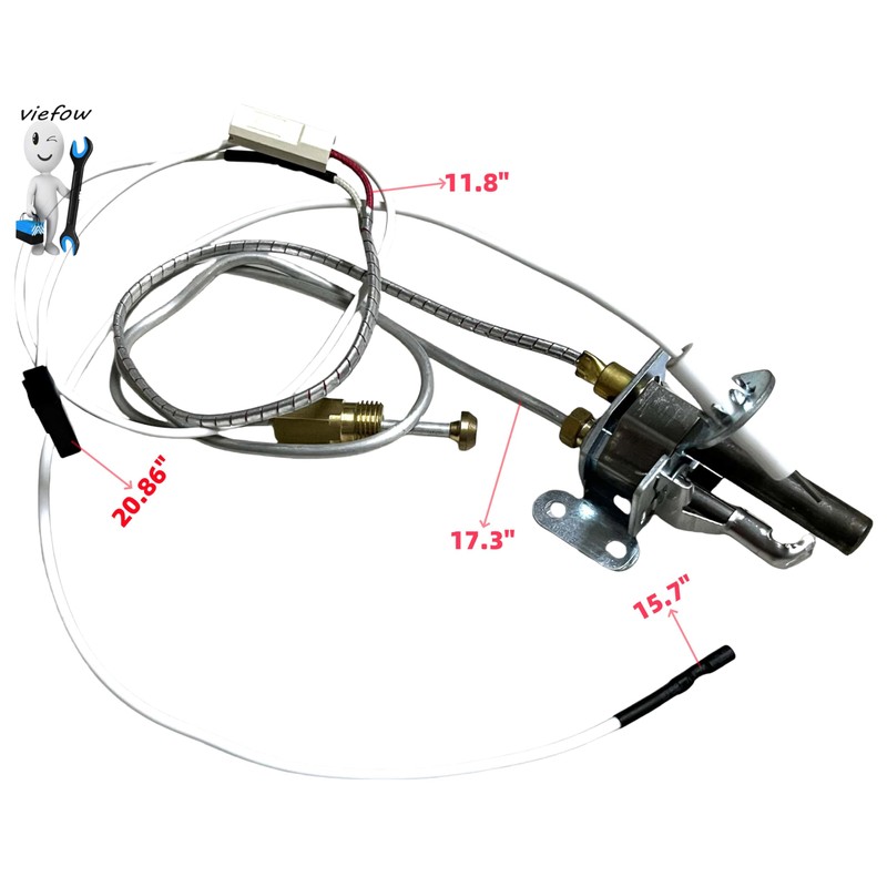 233-47845-05 Pilot Assembly Fits Bradford White Honeywell Natural Gas Water