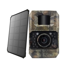 Unbranded 48MP Trail Wildlife Wi-Fi Camera Night Vision 2000mAh Built-in Battery Solar