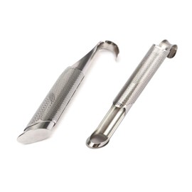iNeibo Tea Infuser - Stainless Steel Stick Pipe Tea Steeper Strainer for Loose Tea Leaf, Herbs or Spice, Premium Extra Fine Mesh Tea Maker for Single Cup Brewer, Mugs (2 Pcs/Pack)