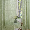 Sage Green Curtains for Living Room 96 Inches Long Linen