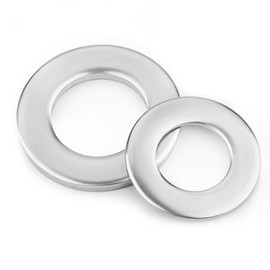 7/16 Flat Washer 304 Stainless Steel Washer, Flat Washer 18-8, Pack of 20