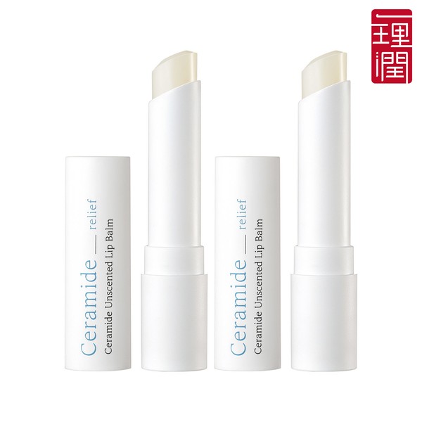 Illiyoon [Coupon Discount] Illiyoon Lip Balm Stick Type 2-pack (Choose 1 of 2 types), 01 Ceramide Unscented Lip Balm 3.2gx 2