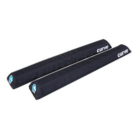 Surfboard Roof Rack Pads - Slimline Aero Style by Curve - Long 28" (2 Pack) (28" Pair)