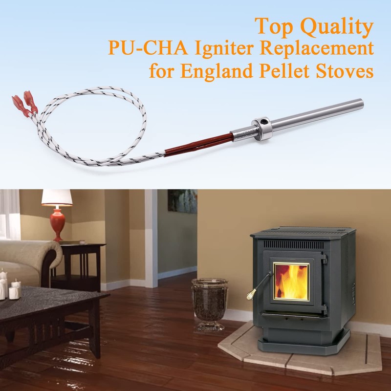 Criditpid Replacement PU-CHA Igniter for Englander 25-PDVC, 55-SHP10, 25-PDV Pellet