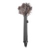 2Pcs Retractable Feather Duster Ostrich Feathers Duster with Long Handle