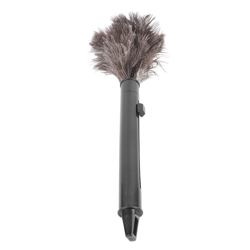 2Pcs Retractable Feather Duster Ostrich Feathers Duster with Long Handle