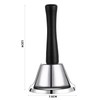 Aruicheng Hand Bell Metal Reception Bell Service Bell Loud Call
