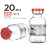 Ks-Tek Sterile Empty Vials with Self Healing Injection Port,with Flip