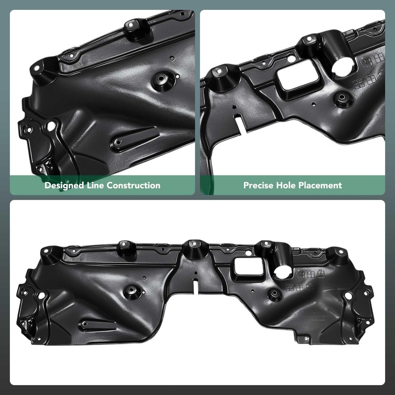 YHTAUTO Front Side Engine Splash Shield Compatible with Honda Pilot