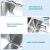 Suncano Drop in Bar Sink 15 x17 Inch, Stainless Steel