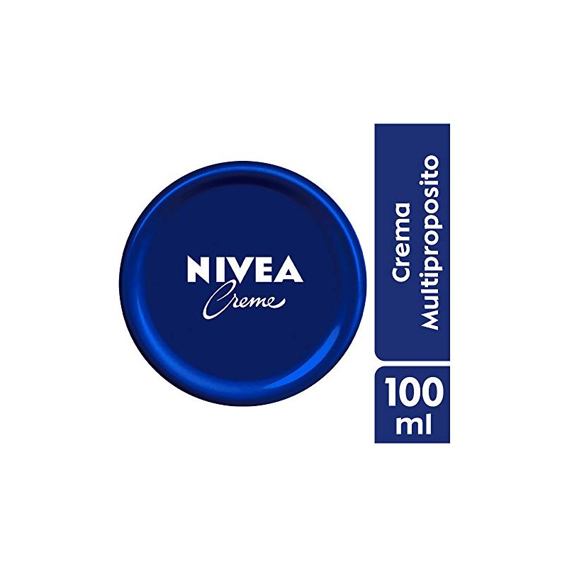 Nivea Creme 100ml Crema Humectante Larga Duración Cuerpo Rostro Manos