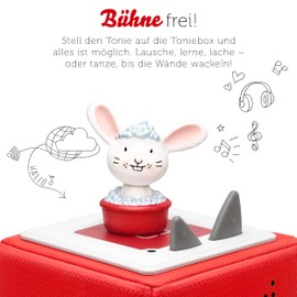Tonies hearing figures for Toniebox, baby rabbit – just a little scratch behind the ears? Baby rabbit stories, audio game with music for children aged 3 and over, playing time approx. 35 minutes.
