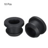 sourcing map 10Pcs Snap Rubber Grommet Plug Mount Dia 11mm