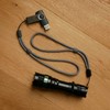 trage.band® Textile Carrying Straps, Long and Short, grey