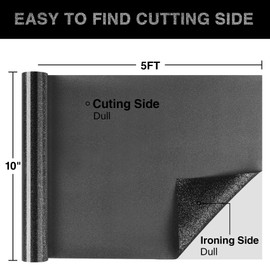 WOOGLITTER Champagne Glitter HTV Heat Transfer Vinyl Roll 12inch x 5 ft for T-Shirt Crafts Glitter Iron on Vinyl Suitable for All Cutter Machines Easy to Cut & Weed for Heat Vinyl Design