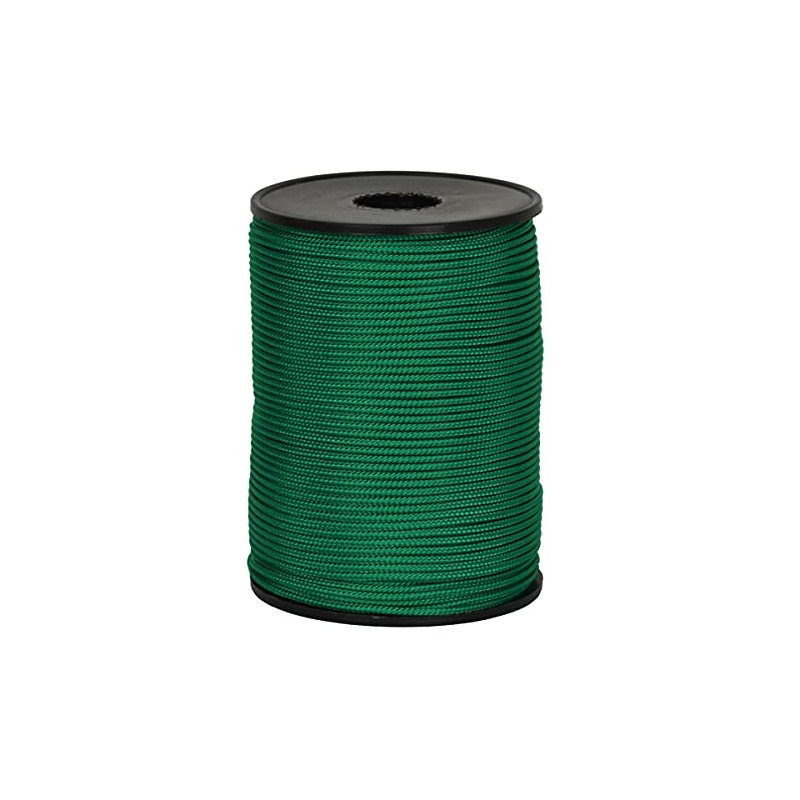 Corderie Italiane 006001324 Construction Cord, 2.0mm - 100m, Green