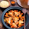 KooK Moroccan Tagine, Enameled Cast Iron Cooking Pot, Tajine with