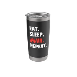 Best Virtual Reality Art For Men Boys Kids VR Goggles Gaming Stainless Steel Insulated Tumbler