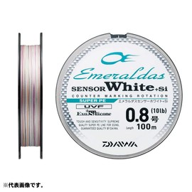 ダイワ(Daiwa) PEライン エメラルダスセンサー ホワイト +Si 150m 0.4号 7lb ホワイト