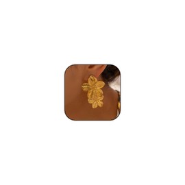 Flower Earrings for Women Trendy Gold Floral Stud Earrings Boho Large Flower Earings Big Statement Earings Elegant Summer Spring Earings Trendy Jewelry Gift