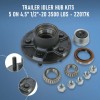 JDMSPEED Trailer Idler Hub Kits 5 on 4.5" for 3500