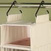 Household Essentials Hanging Shoe Organizer, 10 Wide Cubbies with Cedarline
