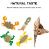 Galepromot 1Pc Cat Teeth Cleaning Toy,Catnip Ball Toys for Indoor