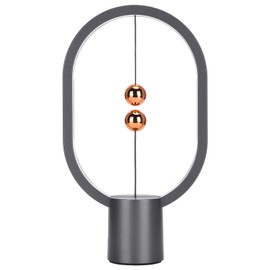 Hztyyier Balance Lamp, Touch Dimmer Balance Magnetic Lamps LED Table Lamp, 24.8 x 14 x 5.5 cm, LED Desk Lamp Light for Bedroom, Home, Office