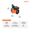 Truper 1/6 HP Pressurizing Pump, Black, Industrial, Plastic, 25 L/min