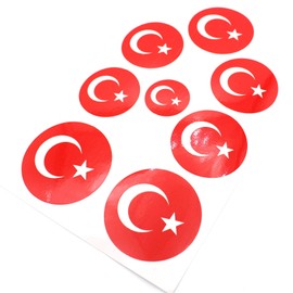 Finest Folia Digital Print Emblem Sticker (R018 Turkey)