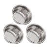 3pcs 54mm Coffee Filter Basket Stainless Steel Portafilter Basket Cup