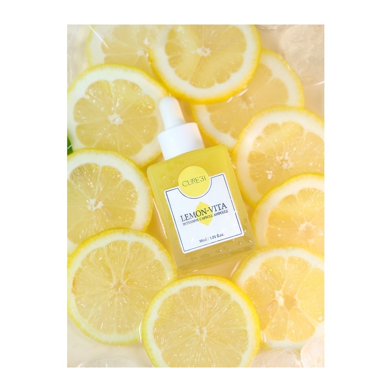 Cure31 Lemon-Vita Capsule Ampoule 30ml / 큐어31 레몬-비타 캡슐앰플 30ml