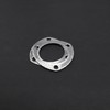 2 x 2.5 inch round 3-hole exhaust muffler flange gasket