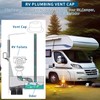 Rv Plumbing Vent Cover, Roof Vent Cap, Plastic Sewer Vent