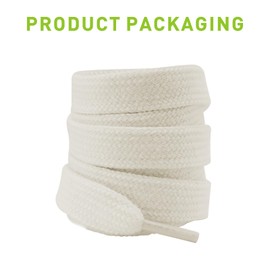 UamGlsob 2/5"(1cm) Cotton Shoe Laces for Puma Sneakers, Flat Wide Athletic Shoelaces Replacement Strings for Skate Shoes (Beige, 63"/160cm)