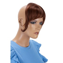 Prettyshop Clip-In Extension Side Fringe Hair Piece, Natural Hair Insert, Various Colours