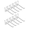 Display stand, stall, 15cm hook, 10p hanging accessories, wire mesh, partition, net, 15cm hook 10p