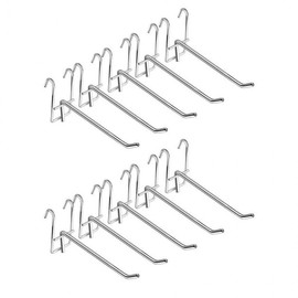 Display stand, stall, 15cm hook, 10p hanging accessories, wire mesh, partition, net, 15cm hook 10p