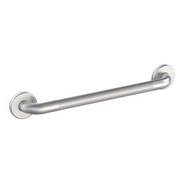 WingIts WGB5SSKN24 STANDARD Grab Bar, Diamond Knurled Grip, Concealed Mount, Satin Knurled Stainless Steel, 24-Inch Length by 1.25-Inch Diameter