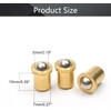 Utoolmart Ball Dia Brass Electroplating Door Cabinet Ball Catch Latch