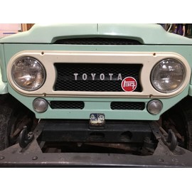 BH3D Printing Aluminum FJ40 TEQ grille badge