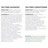 Tea Tree Shampoo and Conditioner Set – with 100% Pure