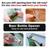 SOLARLAB 2 Pieces Multifunctional Adjustable Stainless Steel Manual Can Opener,