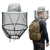 Mosquito Net Hat, Beekeeper Hat with Veil, Grey Hat with
