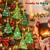 24Pcs Christmas Tree Crafts Kit,DIY Christmas Tree Decorations Set