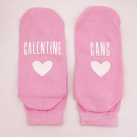 Galentines Day Gift, Pink Galentine Gang Socks, Galentines Socks, Galentine’s Day Gift for Her, Ladies Girls Galentines Day Decorations, Valentine’s Day Decorations Presents, Galentines Gang GG