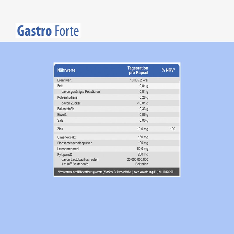 SanaExpert Gastro Forte with Pylopass, intestinal Treatment After antibiotics, bifido