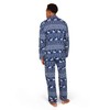 Tipsy Elves Men's Blue Reindeer Pajama Set Size Large