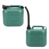 Jerry Can ABS Plastic Portable Gas Canister Military Style Oil