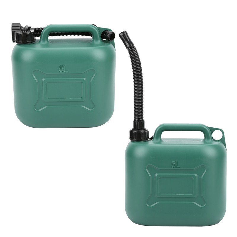 Jerry Can ABS Plastic Portable Gas Canister Military Style Oil